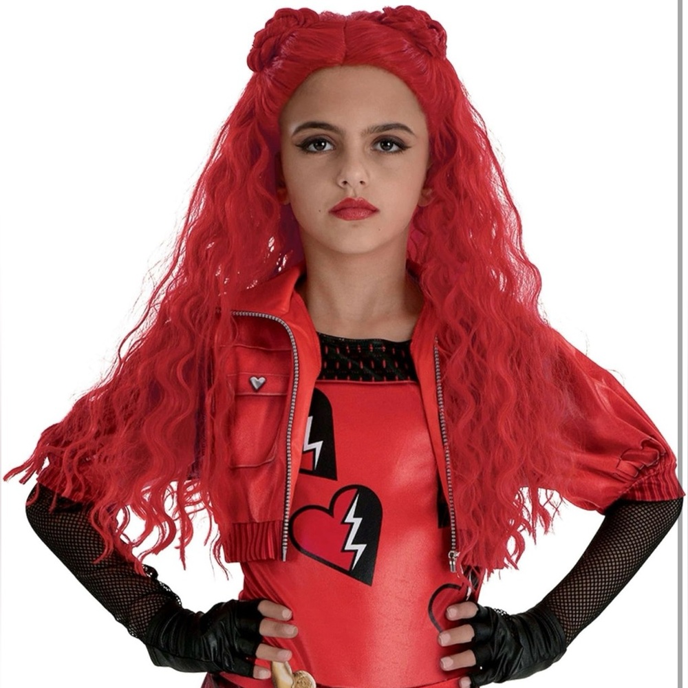Descendants Rise of the Red: Red Costume, Size L, New with Tags